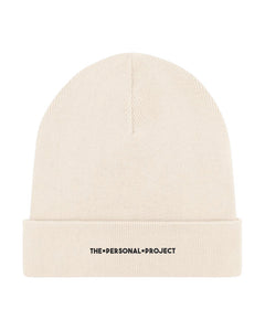 THE X PERSONAL X PROJECT Beanie OFF WHITE ONE SIZE