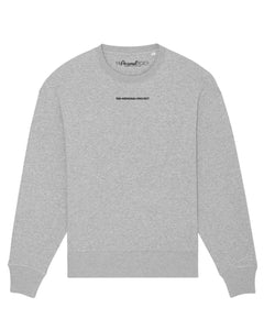 THE X PERSONAL X PROJECT Crew GREY RELAXED FIT UNISEX
