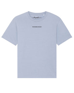 THE X PERSONAL X PROJECT Tee-Shirt LIGHT BLUE  RELAXED FIT UNISEX