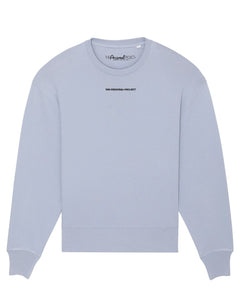 THE X PERSONAL X PROJECT Crew LIGHT BLUE RELAXED FIT UNISEX
