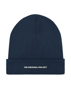 THE X PERSONAL X PROJECT Beanie NAVY ONE SIZE