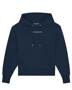 THE X PERSONAL X PROJECT Hoodie NAVY RELAXED FIT UNISEX