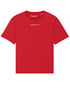 THE X PERSONAL X PROJECT Tee-Shirt RED RELAXED FIT UNISEX
